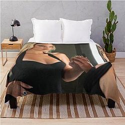 Madelyn Cline Throw Blanket