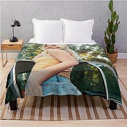 Madelyn Cline Throw Blanket