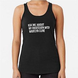 Ask me about my obsession with Madelyn Cline Racerback Tank Top