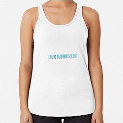 I Love Madelyn Cline Racerback Tank Top