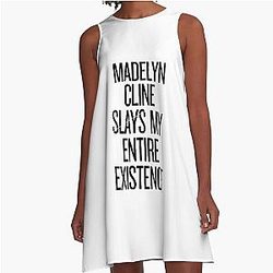 Madelyn Cline Slays A-Line Dress