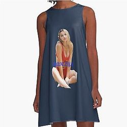 Madelyn Cline Hoodie sweater tank top A-Line Dress
