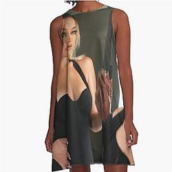 Madelyn Cline A Line Dress
