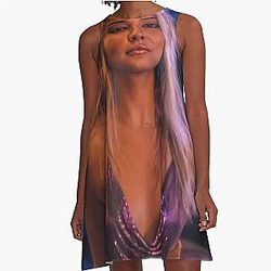 Madelyn Cline Outer Banks a line dress