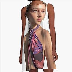 Madelyn Cline Outer Banks Netflix A-Line Dress