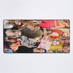 Madelyn Cline Lateral Beautiful Actress Collage Desk Mat