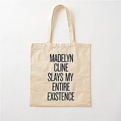 Madelyn Cline Slays Cotton Tote Bag