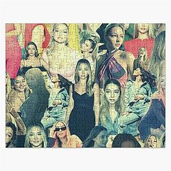 Madelyn Cline Super Fine Retro Aesthetic Collage Jigsaw Puzzle