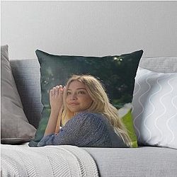 Madelyn Cline Actress Throw Pillow