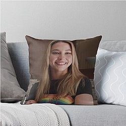 Madelyn Cline Actress Throw Pillow
