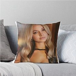 Madelyn Cline Outer Banks Throw Pillow
