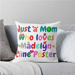 Madelyn Cline Throw Pillow