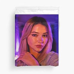 Madelyn Cline Actress Poster Duvet Cover