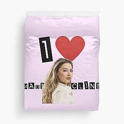 I Love Madelyn Cline Duvet Cover