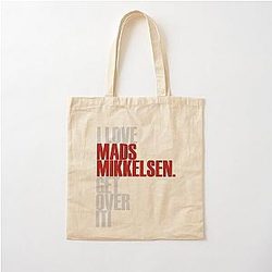 I love Mads Mikkelsen Cotton Tote Bag
