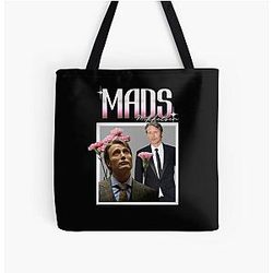 Mads Mikkelsen All Over Print Tote Bag