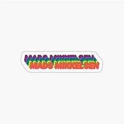 Mads Mikkelsen Sticker