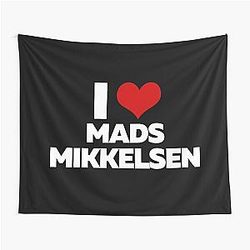 I Love Mads Mikkelsen Tapestry