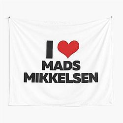 I Love Mads Mikkelsen Tapestry