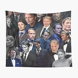 Mads Mikkelsen Photo Tapestry