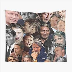 Mads Mikkelsen Photo Tapestry