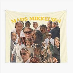 Golden Mads Mikkelsen Tapestry