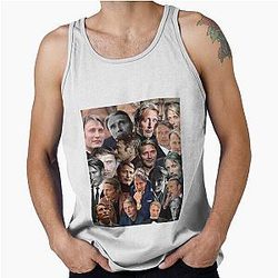 Mads Mikkelsen Photo Tank Top