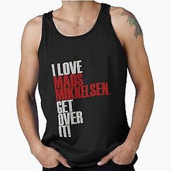 I love Mads Mikkelsen Over it Tank Top