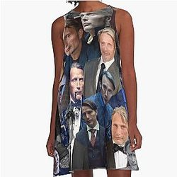 Mads Mikkelsen photo A-Line Dress