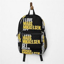 I love Mads Mikkelsen Backpack