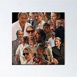 Mads Mikkelsen Golden Poster