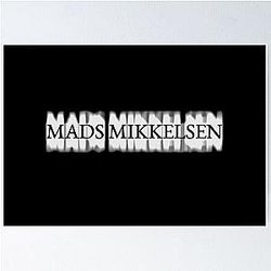 Mads Mikkelsen White Poster