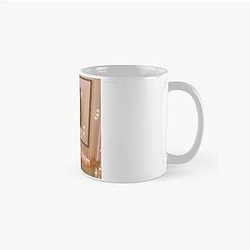 Mads Mikkelsen Pink Hoodie Classic Mug
