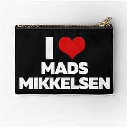 I Love Mads Mikkelsen Zipper Pouch
