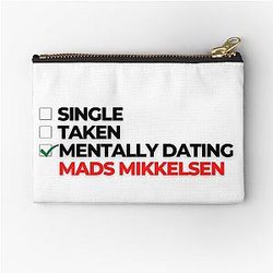 Mentally Dating Mads Mikkelsen Pouch