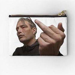 Mads Mikkelsen Zipper Pouch