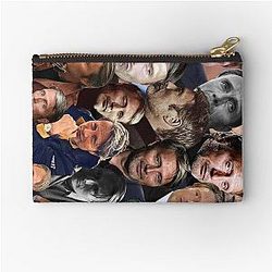 Mads Mikkelsen photo zipper pouch