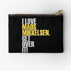I love Mads Mikkelsen Zipper Pouch