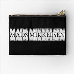 Mads Mikkelsen - White Zipper Pouch