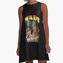 Mads Mikkelsen Bootleg A-Line Dress