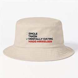 Mentally Dating Mads Mikkelsen Bucket Hat