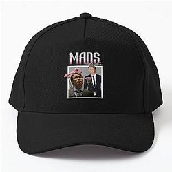 Mads Mikkelsen (Pink) Baseball Cap