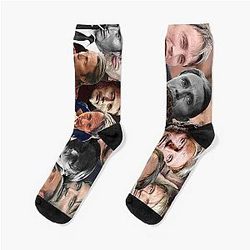 Mads Mikkelsen Photo Socks