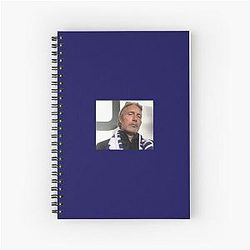 Mads Mikkelsen Spiral notebook