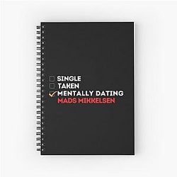 Mentally Mads Mikkelsen Notebook