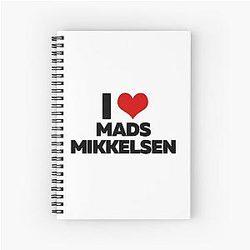 I Love Mads Mikkelsen Notebook