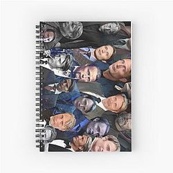 Mads Mikkelsen Photo Spiral Notebook