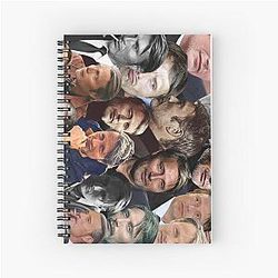 Mads Mikkelsen Photo Collage Notebook