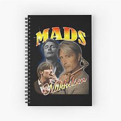 Mads Mikkelsen Design Spiral Notebook