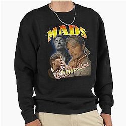 Mads Mikkelsen Pullover Sweatshirt
